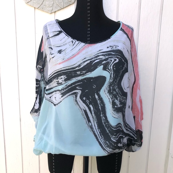 DVF Diane Von Furstenberg silk Robyn blouse EUC - Picture 1 of 15